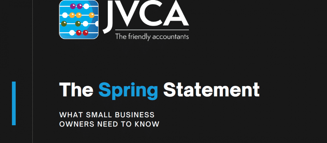 Spring Statement JVCA